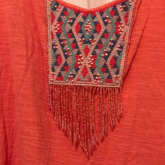 Coral AmericanEagle tank top - Picture 2 of 4